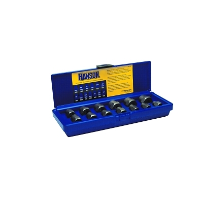 13 PIECE BOLT EXTRACTORSET 1/4-3/4